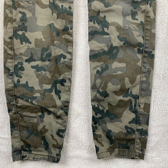 Ashley Mason Womans Camo Cargo Pants 7/28 Cotton & Spandex Blend Machine Washabl - Picture 6 of 16
